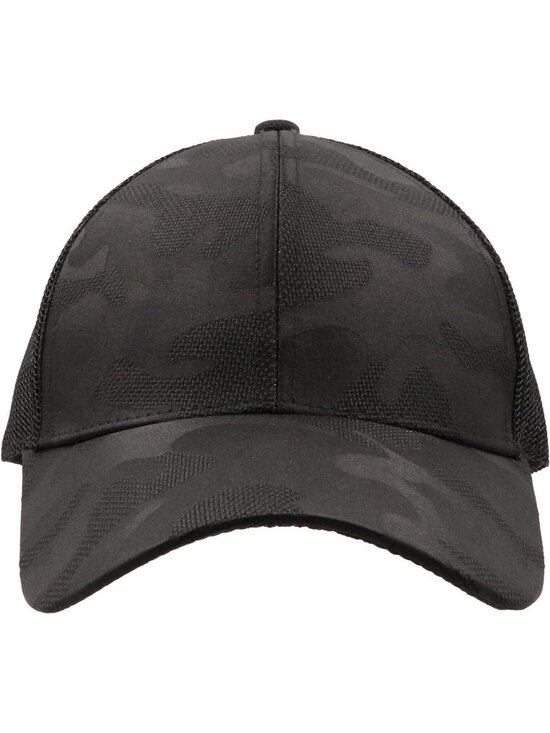 〽️Women\'s Black High Ponytail Baseball Cap Trucker Bad Hair Day Adjustable main image 5